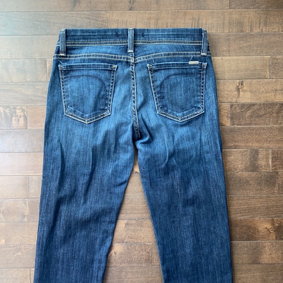 Fidelity Blue Delphi Scoop Low Rise Skinny Jeans Size 28 - Picture 13 of 15